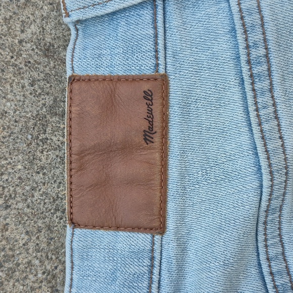 Madewell Stretch Jeans 27 Light Wash High Waist Skinny Distressed - Picture 8 of 11